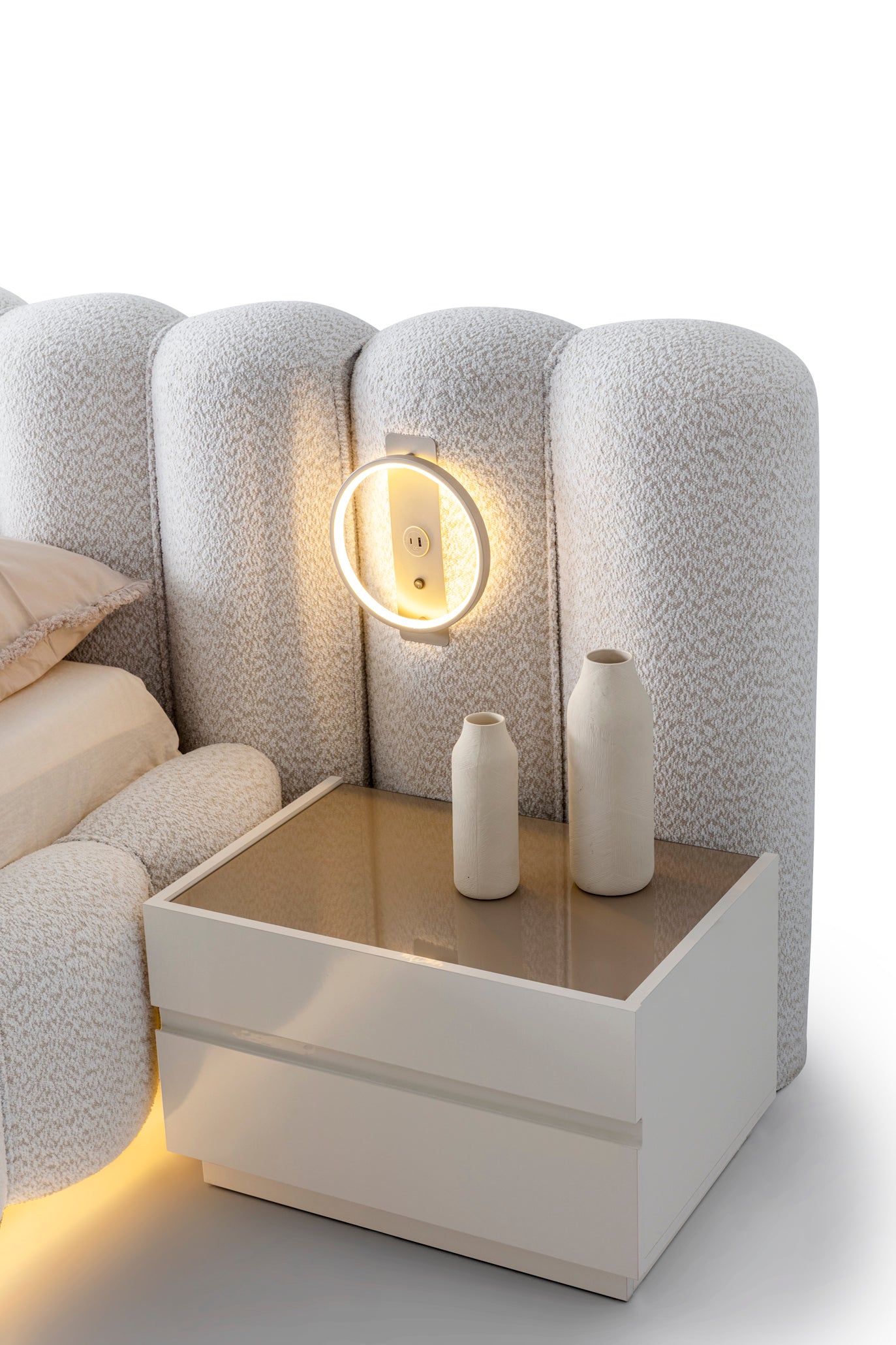İmperial Shiny Karyolalı Bronz Set