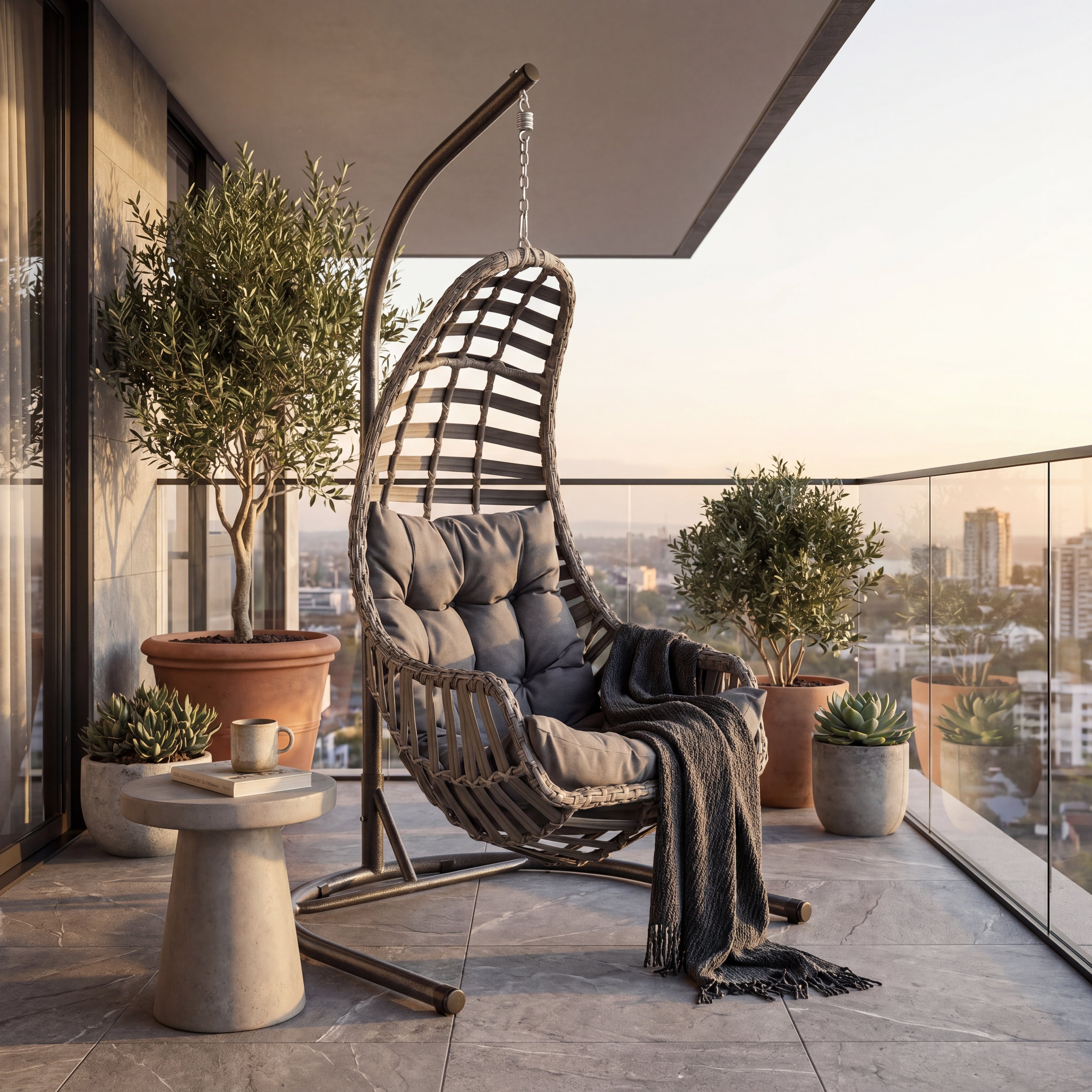 Datça Bahçe ve Balkon Salıncak