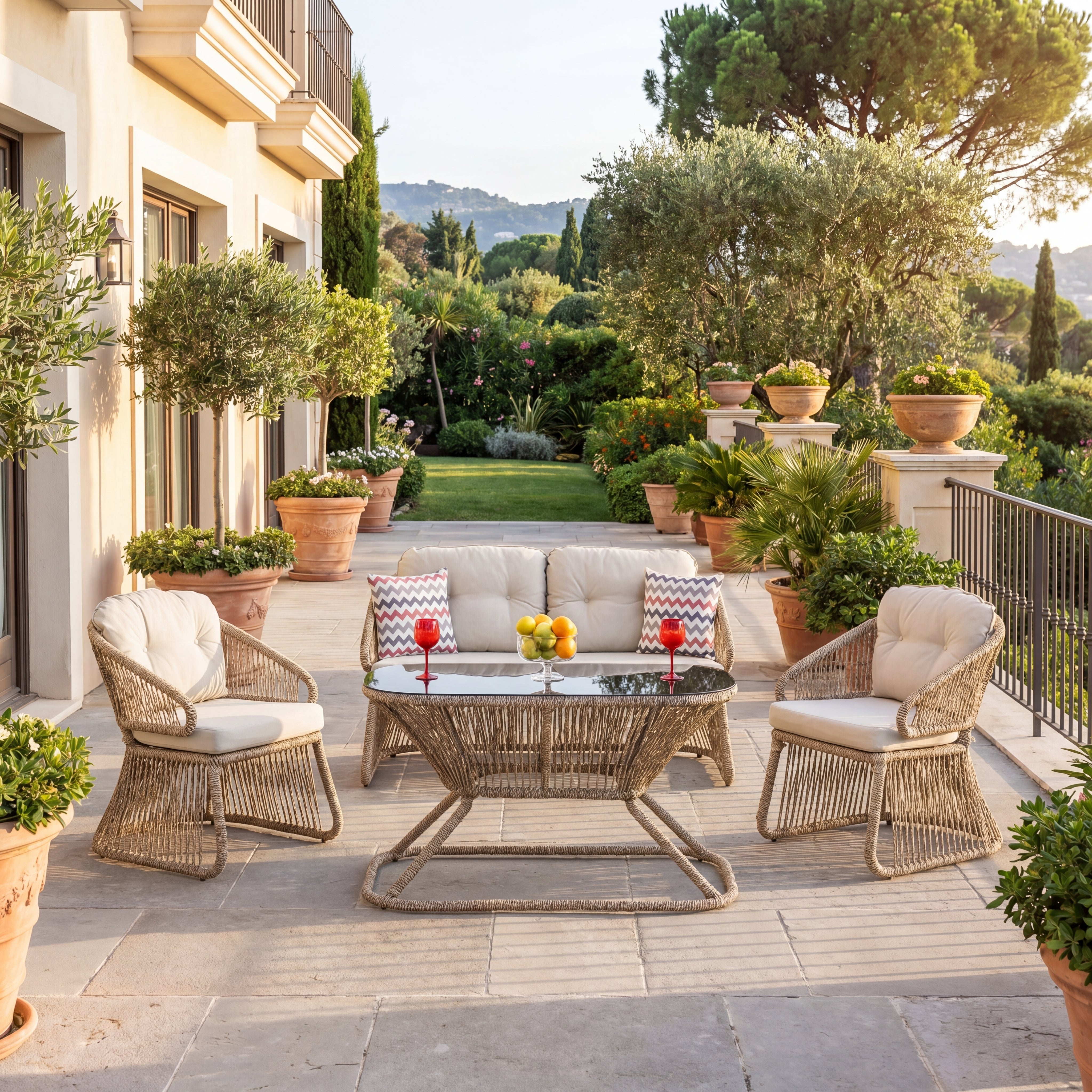 Dream Bahçe ve Balkon Koltuk Takımı (2+1+1+Sehpa)